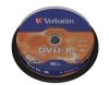 DVD-R 4.7GB/120Min 16x  Sp.10