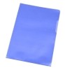 Aktenhülle A4 120my genarbt blau  100 Stück