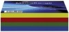 100er-Pack CD-Papiertaschen Colorpack (25xrot  25xgrün  25xblau 25xGelb) mit Lasche und Sichtfenster