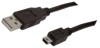 USB Kabel USB auf Mini-USB 1 5m   schwarz