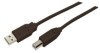 Drucker-Anschluss-Kabel 1 8m USB 2.0  schwarz