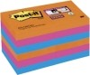Haftnotiz Super Sticky Notes Electric Glow Collection  51 x 51 mm  or  pi  bl