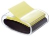 Haftnotizspender für Super Sticky Z-Notes  gefüllt  schwarz/transparent