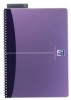 Office-SPIRALBUCH - Polypropylen-Deckel  versetzbares Lesezeichenlineal mit Umrechnungstabelle  A4  liniert  7 mm