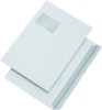 Briefhüllen C4  mit Fenster  haftklebend  100 g/qm  weiß  250 Stück