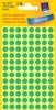 3012 Markierungspunkte  Ø“ 8 mm  4 Blatt/416 Etiketten  grün