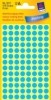 3011 Markierungspunkte  Ø“ 8 mm  4 Blatt/416 Etiketten  blau