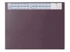 Schreibunterlage mit Jahreskalender  PVC  650 x 520 mm  2 mm  rot