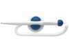 Kugelschreiber KLICK-FIX-PEN  mit fest verbundener Teleschnur  M  blau