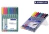 Feinschreiber Universalstift Lumocolor non-permanent  B  STAEDTLER Box mit 8 Farben