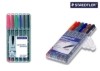 Feinschreiber Universalstift Lumocolor permanent  S  STAEDTLER Box mit 6 Farben