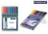 Feinschreiber Universalstift Lumocolor permanent  S  STAEDTLER Box mit 8 Farben