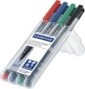 Feinschreiber Universalstift Lumocolor permanent  F  STAEDTLER Box mit 4 Farben