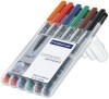 Feinschreiber Universalstift Lumocolor permanent  F  STAEDTLER Box mit 6 Farben