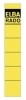 Ordnerrückenschilder  kurz/schmal  gelb  10 Stück