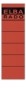 Ordnerrückenschilder  kurz/breit  rot  10 Stück