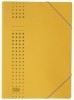 Eckspanner chic  Karton (RC)  450 g/qm  A4  gelb