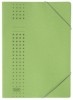 Eckspanner chic  Karton (RC)  450 g/qm  A4  grün