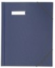 Umlaufmappe colors  Karton  mit PVC-Folie veredelt  A4  blau