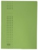 Sammelmappe chic  Karton (RC)  320 g/qm  A4  10 mm  grün