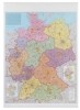 Kartentafel Deutschland  laminiert  beschreibbar   97 x 137 cm