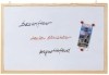 Magnetische Schreibtafel Memoboard  Wandbefestigung  40 x 30 cm