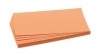 Moderationskarte  Rechteck  205 x 95 mm  orange  500 Stück