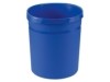 Papierkorb GRIP  18 Liter  rund  2 Griffmulden  extra stabil  blau