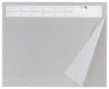 Schreibunterlage SYNTHOS - 65 x 52 cm  grau  Vollsichtauflage