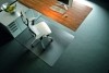 Rollsafe Bodenschutzmatte für niederflorige Teppichböden  2 8mm stark  mit strumpfen Ankernoppen Form O 150 x 120 cm