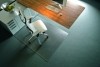 Rollsafe Bodenschutzmatte für niederflorige Teppichböden  2 8mm stark  mit strumpfen Ankernoppen Form U 120 x 130 cm