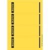 PC-beschriftbare Rückenschilder selbstklebend  Papier  kurz  breit  100 Stück  gelb