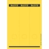 PC-beschriftbare Rückenschilder selbstklebend  Papier  lang  breit  75 Stück  gelb