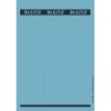 PC-beschriftbare Rückenschilder selbstklebend  Papier  lang  breit  75 Stück  blau