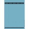 PC-beschriftbare Rückenschilder selbstklebend  Papier  lang  schmal  125 Stück  blau