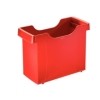 Hängemappenbox Uni-Box Plus  für Hängemappen A4  Polystyrol  rot