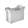 Hängemappenbox Uni-Box Plus  für Hängemappen A4  Polystyrol  grau
