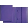 Jurismappe  A4  Colorspankarton 300g  violett