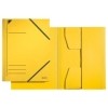 Eckspannermappe  A4  Füllhöhe 350 Blatt  Colorspankarton  gelb