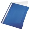 Hefter Standard  A4  langes Beschriftungsfeld  PVC  blau