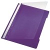 Hefter Standard  A4  langes Beschriftungsfeld  PVC  violett