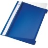 Hefter Standard  A5  langes Beschriftungsfeld  PVC  blau