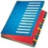 Deskorganizer Color 1-24  24 Fächer  Karton  blau
