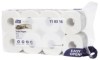 Premium Toilettenpapier  extra weich - 3-lagig m. Dekorprägung  hochweiĂĹ¸  Packung mit 9 x 8 Rollen