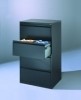 Hängeregistraturschrank ACURADO C 2000 einbahnig  3 Auszüge Lichtgrau
