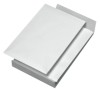 Faltentaschen B4  ohne Fenster  mit 40 mm-Falte und Klotzboden  140 g/qm  weiß  100 Stück