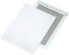 Papprückwandtaschen C4  ohne Fenster  120 g/qm  weiß  125 Stück