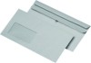 Briefumschläge Recycling DIN lang (220x110 mm)  mit Fenster  selbstklebend  75g/qm  1.000 Stück