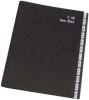 Pultordner Hartpappe - 1 - 12  12 Fächer  Farbe schwarz