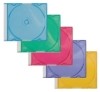 CD-Boxen Standard - Slim Line für 1 CD/DVD  farbig sortiert  Packung mit 25 Stück